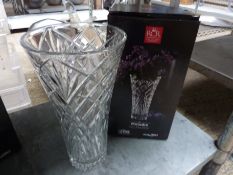 Melodia crystal vase