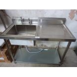 Diaminox new single bowl, single drainer sink