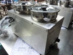 Infernus twin pot Bain Marie