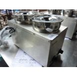 Infernus twin pot Bain Marie