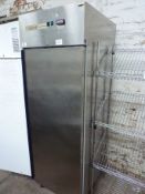 Beaufort GE700TBSS+ stainless steel single door upright freezer