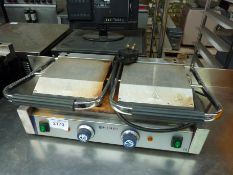 Hendi twin pannini press