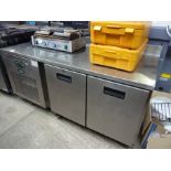 Foster twin door under counter fridge