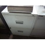 Two drawer filing cabinet