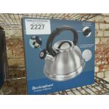 Buckingham whistling kettle