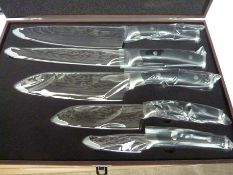 Five piece knife set