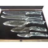 Five piece knife set