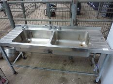 Stainless steel table