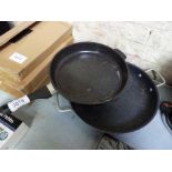 Frying pan and cooking dish