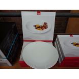 Three boxes of Ruhn Rikon two piece set 30cms steak plates.