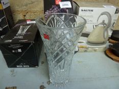 New Melodia crystal vase