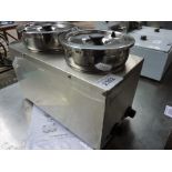 Infernus twin pot Bain Marie