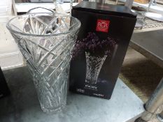 Melodia crystal vase