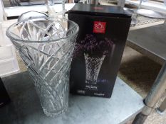 Melodia crystal vase