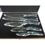 Five piece knife set