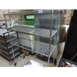 3 tier mobile trolley