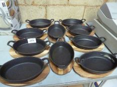 10 serving skillets