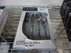 Russell Hobbs 24 piece cutlery set