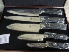 Five piece knife set