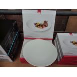 Three boxes of Ruhn Rikon two piece set 30cms steak plates.