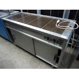 Moffat heated display with warming cupboard