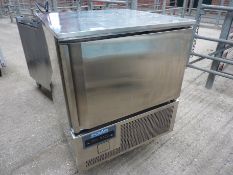 Polar blast chiller/freezer, five grid gastronorm half size.