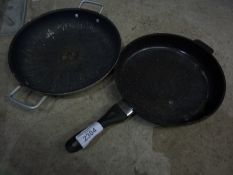 Frying pan and cooking dish