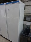 Lowe G2 single door upright freezer.