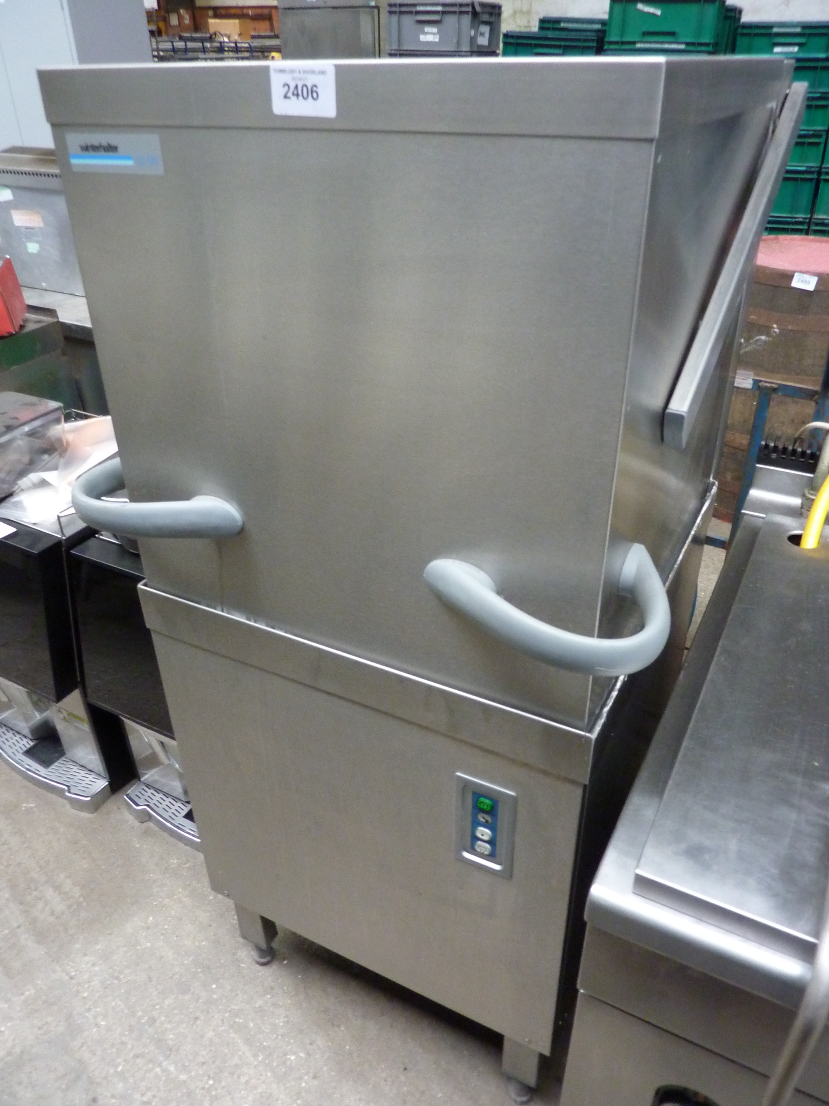 Winterhalter GS501 pass through commercial dishwasher