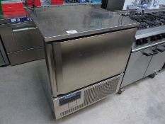 Polar blast chiller/freezer, five grid gastronome half size.