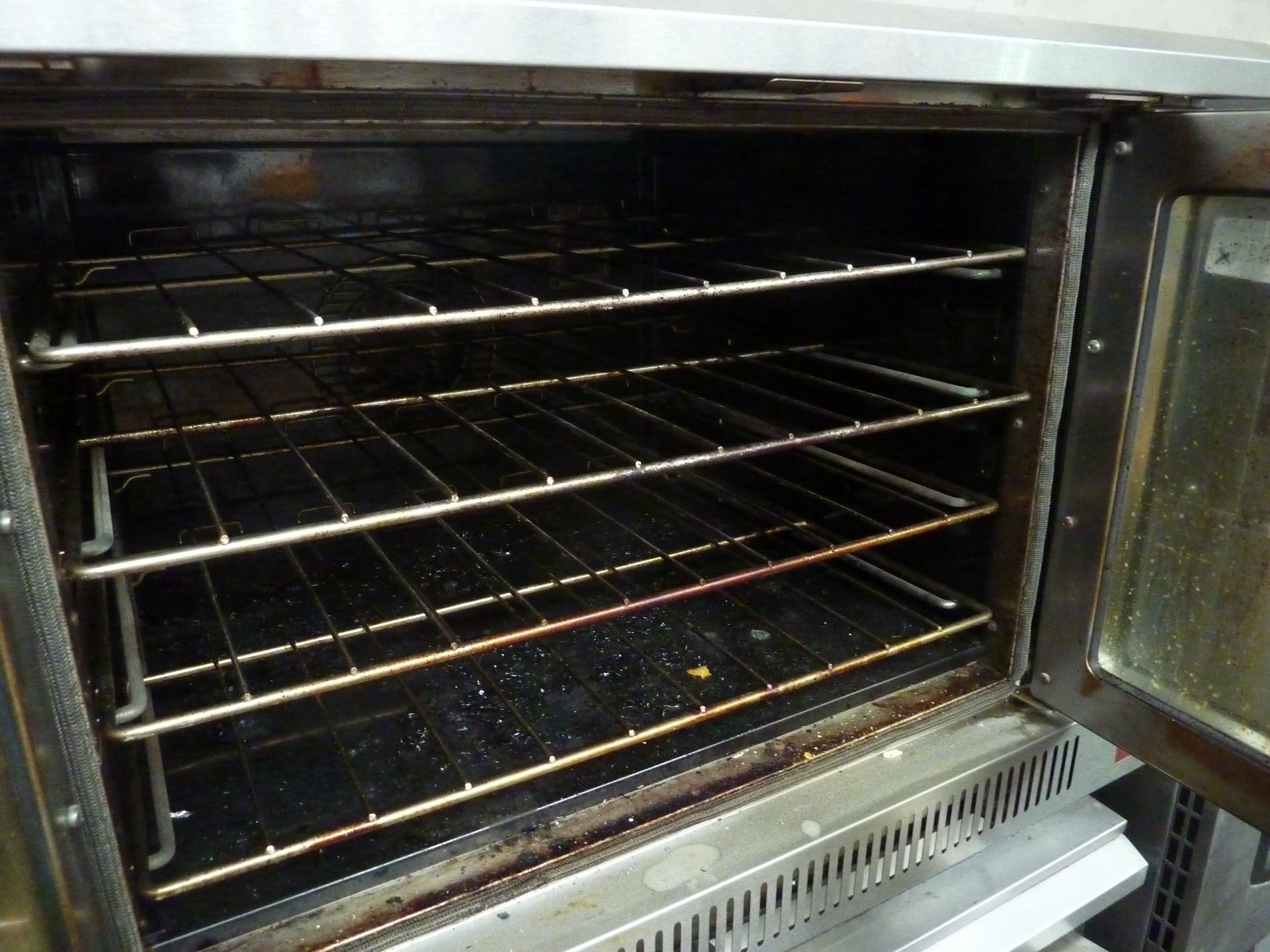 Falcon electric twin convection oven 240v. - Image 2 of 3