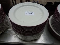 24 Steelite side plates.