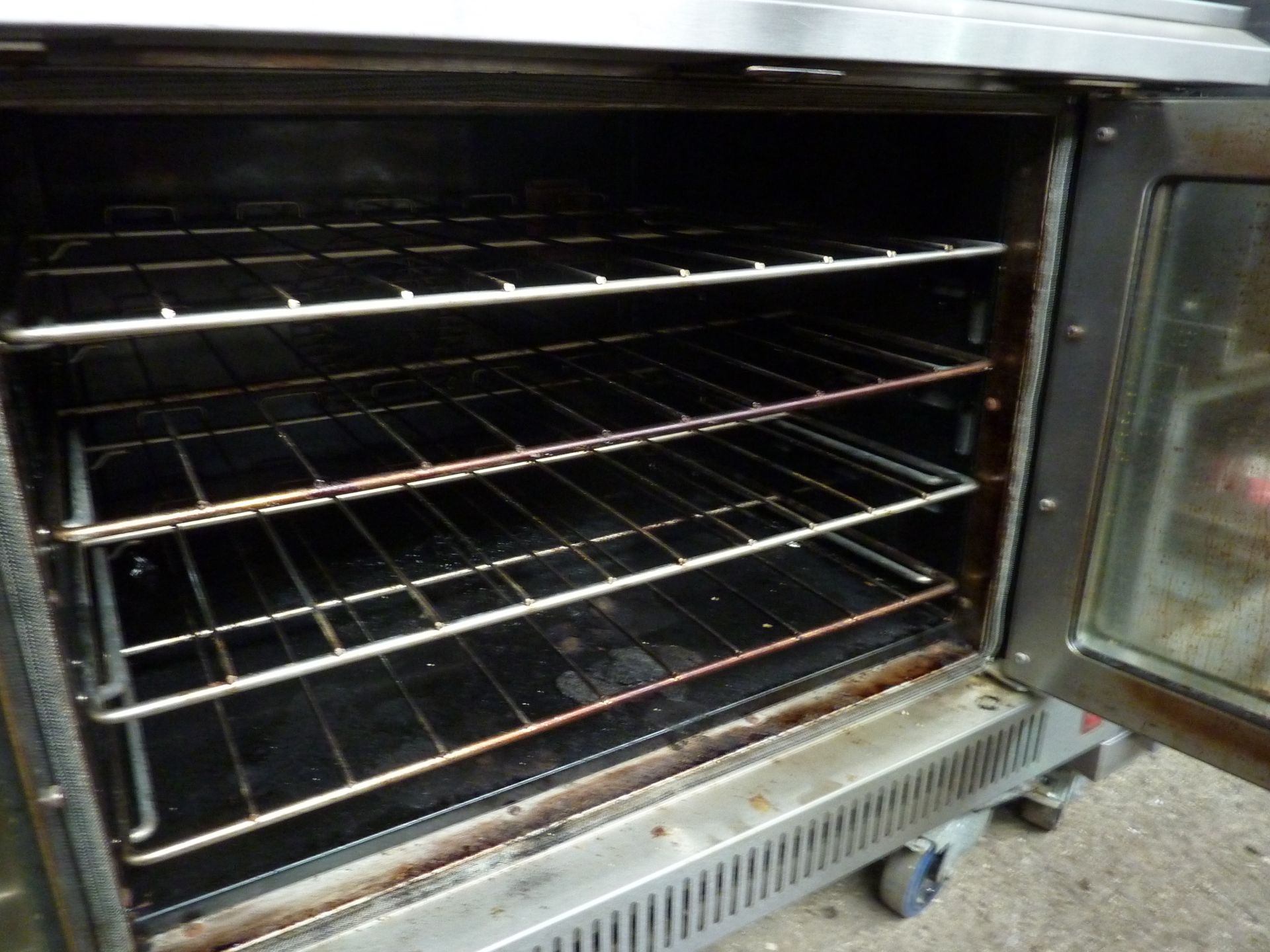 Falcon electric twin convection oven 240v. - Image 3 of 3