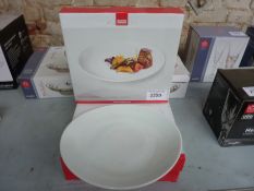 Three boxes of Ruhn Rikon two piece set 30cms steak plates.