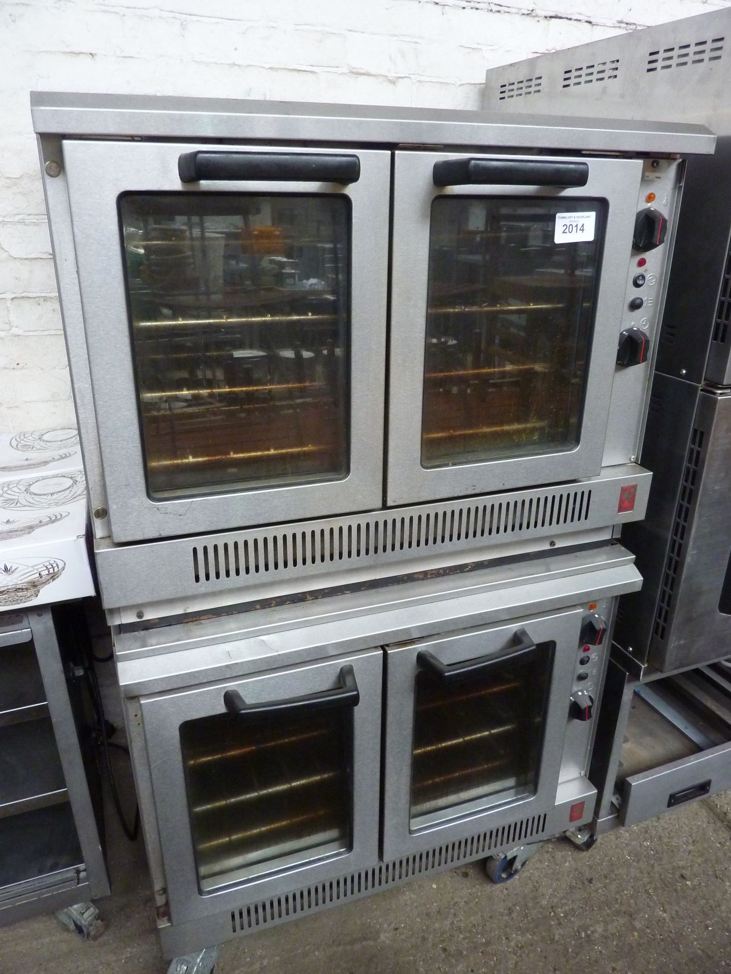 Falcon electric twin convection oven 240v.