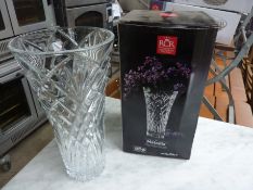 Melodia crystal vase