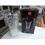 Melodia crystal vase