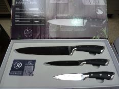 Infinity Chefs three piece knife set.