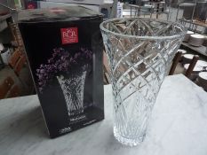 Melodia crystal vase