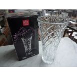 Melodia crystal vase