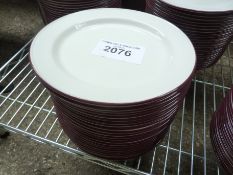 24 Steelite side plates.