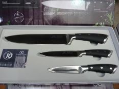 Infinity Chefs three piece knife set.