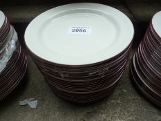 24 Steelite side plates.