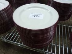 24 Steelite side plates.