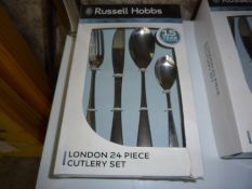 Russell Hobbs 24 piece cutlery set