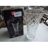 Melodia crystal vase