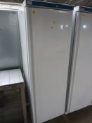 Lowe G2 single door upright freezer.