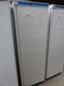 Lowe G2 single door upright freezer.