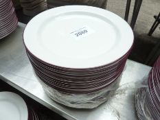 24 Steelite side plates.