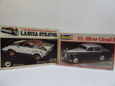 Lancia Stratos and a Rolls Royce Silver Cloud II